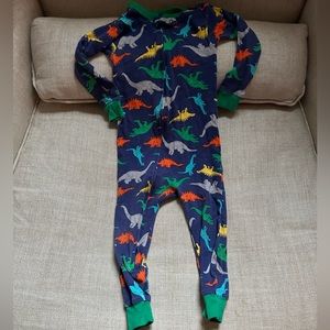 Dinosaur PJs zip up size 18-24 like new carters